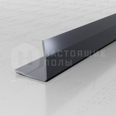 PVS99-21 нержавеющая сталь антрацит зеркальный, 2700*15*15 мм