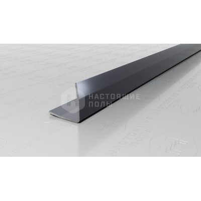 Угол Neexy PVS99-21 нержавеющая сталь антрацит зеркальный, 2700*15*15 мм