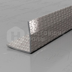 PVS100-10 нержавеющая сталь тисненая, 2700*20*20 мм