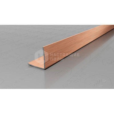 Угол Neexy PVS100-14 нержавеющая сталь розовый браш, 2700*20*20 мм