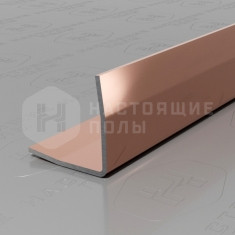 PVS100-15 нержавеющая сталь розовый зеркальный, 2700*20*20 мм