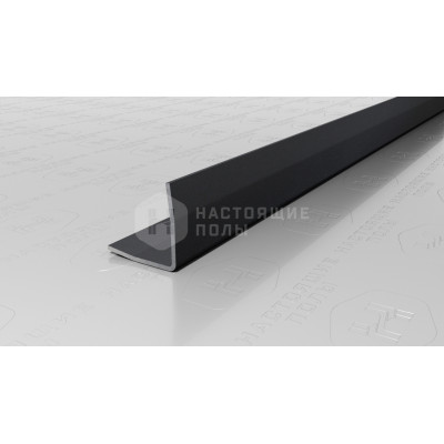 Угол Neexy PVS100-17 нержавеющая сталь песок черный, 2700*20*20 мм