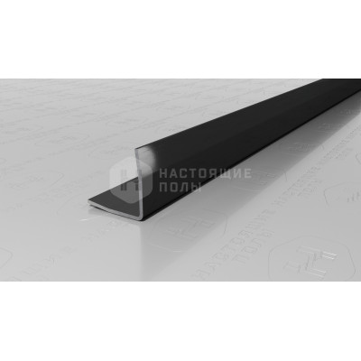 Угол Neexy PVS100-18 нержавеющая сталь черный браш блестящий, 2700*20*20 мм
