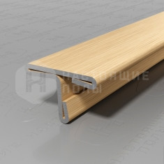 PVS90-04 нержавеющая сталь золото брашированное, 2700*14*9 мм