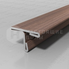 PVS90-06 нержавеющая сталь антик браш светлый, 2700*14*9 мм