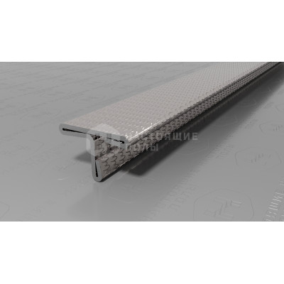 Профиль Т-образный Neexy PVS90-10 нержавеющая сталь тисненая, 2700*14*9 мм