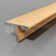 PVS90-16 нержавеющая сталь песок матовый, 2700*14*9 мм