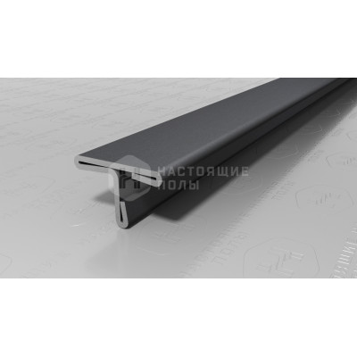 Профиль Т-образный Neexy PVS90-17 нержавеющая сталь песок черный, 2700*14*9 мм