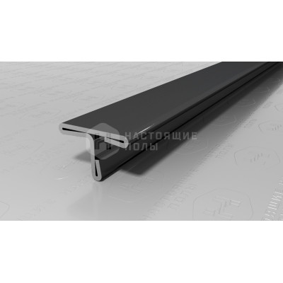 Профиль Т-образный Neexy PVS90-18 нержавеющая сталь черный браш блестящий, 2700*14*9 мм