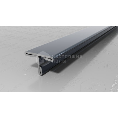 Профиль Т-образный Neexy PVS90-19 нержавеющая сталь черный зеркальный, 2700*14*9 мм