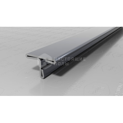 Профиль Т-образный Neexy PVS90-21 нержавеющая сталь антрацит зеркальный, 2700*14*9 мм