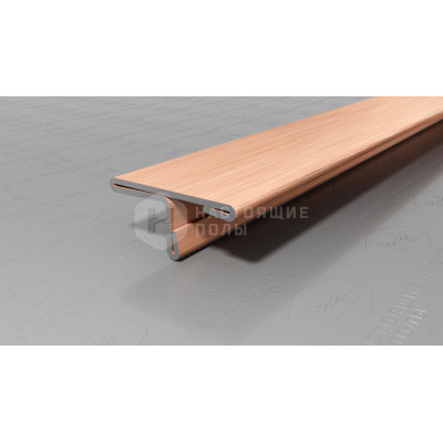 Профиль Т-образный Neexy PVS91-14 нержавеющая сталь розовый браш, 2700*20*9 мм