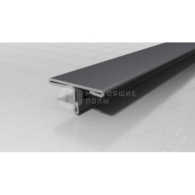 Профиль Т-образный Neexy PVS91-17 нержавеющая сталь песок черный, 2700*20*9 мм
