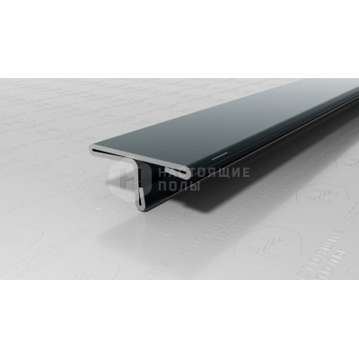 Профиль Т-образный Neexy PVS91-19 нержавеющая сталь черный зеркальный, 2700*20*9 мм
