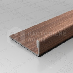 PVS92-06 нержавеющая сталь антик браш светлый, 2700*24*8.8 мм