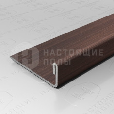 PVS92-07 нержавеющая сталь антик браш темный, 2700*24*8.8 мм