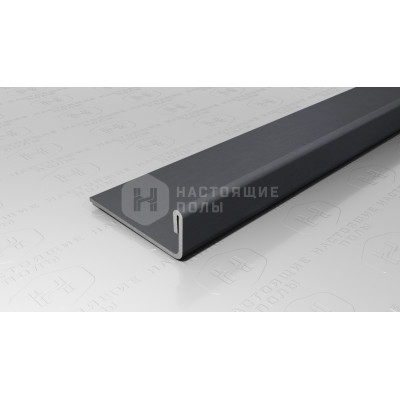 Профиль L-образный Neexy PVS92-11 нержавеющая сталь оружейный матовый, 2700*24*8.8 мм