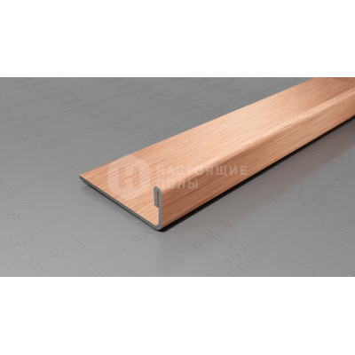 Профиль L-образный Neexy PVS92-14 нержавеющая сталь розовый браш, 2700*24*8.8 мм