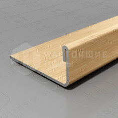 PVS93-04 нержавеющая сталь золото брашированное, 2700*24*10.8 мм