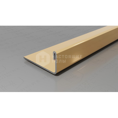 Профиль L-образный Neexy PVS93-05 нержавеющая сталь золото зеркальное, 2700*24*10.8 мм