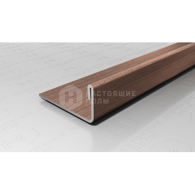 Профиль L-образный Neexy PVS93-06 нержавеющая сталь антик браш светлый, 2700*24*10.8 мм