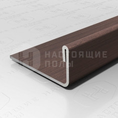 PVS93-07 нержавеющая сталь антик браш темный, 2700*24*10.8 мм