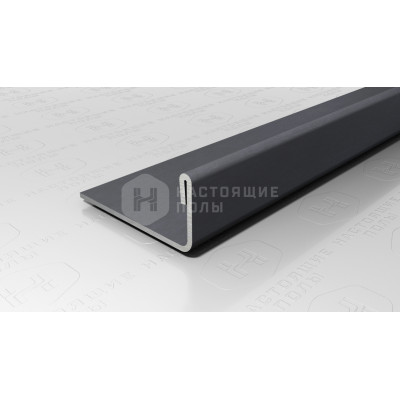 Профиль L-образный Neexy PVS93-11 нержавеющая сталь оружейный матовый, 2700*24*10.8 мм