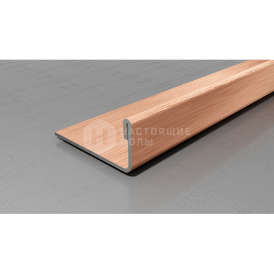 Профиль L-образный Neexy PVS93-14 нержавеющая сталь розовый браш, 2700*24*10.8 мм