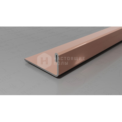 Профиль L-образный Neexy PVS93-15 нержавеющая сталь розовый зеркальный, 2700*24*10.8 мм