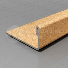 PVS93-16 нержавеющая сталь песок матовый, 2700*24*10.8 мм