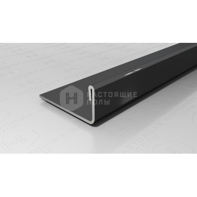 Профиль L-образный Neexy PVS93-18 нержавеющая сталь черный браш блестящий, 2700*24*10.8 мм
