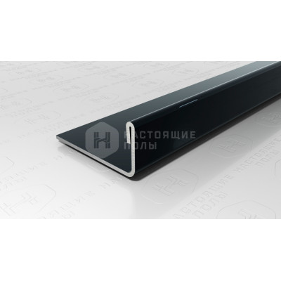 Профиль L-образный Neexy PVS93-19 нержавеющая сталь черный зеркальный, 2700*24*10.8 мм