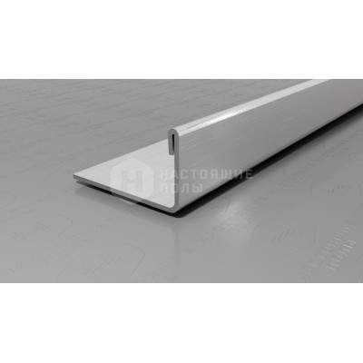 Профиль L-образный Neexy PVS94-01 нержавеющая сталь брашированная, 2700*24*13.3 мм