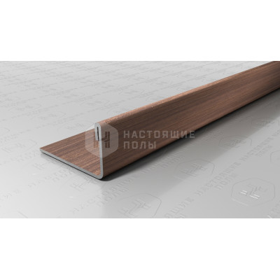 Профиль L-образный Neexy PVS94-06 нержавеющая сталь антик браш светлый, 2700*24*13.3 мм