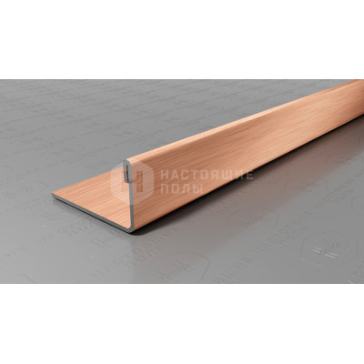 Профиль L-образный Neexy PVS94-14 нержавеющая сталь розовый браш, 2700*24*13.3 мм