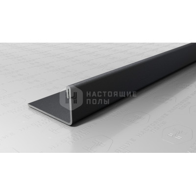 Профиль L-образный Neexy PVS94-17 нержавеющая сталь песок черный, 2700*24*13.3 мм