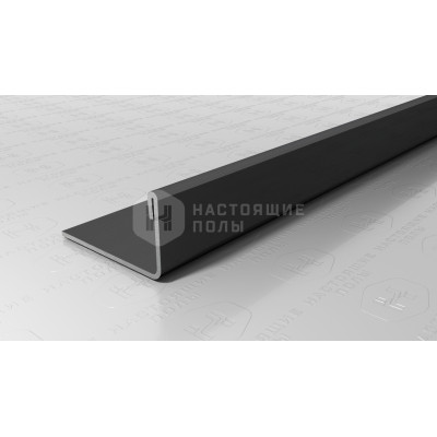 Профиль L-образный Neexy PVS94-18 нержавеющая сталь черный браш блестящий, 2700*24*13.3 мм