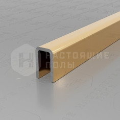 PVS95-05 нержавеющая сталь золото зеркальное, 2700*8*5 мм