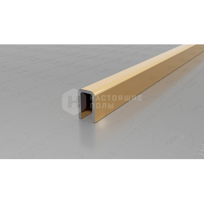 Профиль П-образный Neexy PVS95-05 нержавеющая сталь золото зеркальное, 2700*8*5 мм