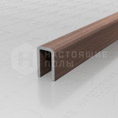 PVS95-06 нержавеющая сталь антик браш светлый, 2700*8*5 мм