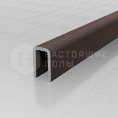 PVS95-07 нержавеющая сталь антик браш темный, 2700*8*5 мм