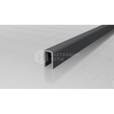 Профиль П-образный Neexy PVS95-11 нержавеющая сталь оружейный матовый, 2700*8*5 мм
