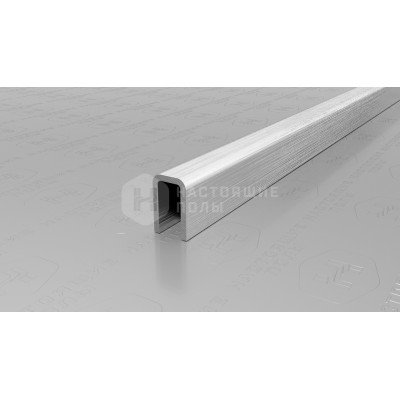 Профиль П-образный Neexy PVS95-13 нержавеющая сталь удлиненый браш, 2700*8*5 мм