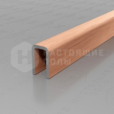 PVS95-14 нержавеющая сталь розовый браш, 2700*8*5 мм