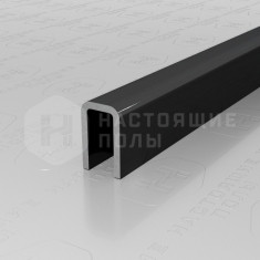 PVS95-18 нержавеющая сталь черный браш блестящий, 2700*8*5 мм