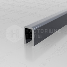 PVS95-21 нержавеющая сталь антрацит зеркальный, 2700*8*5 мм