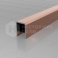 PVS96-15 нержавеющая сталь розовый зеркальный, 2700*10*8 мм