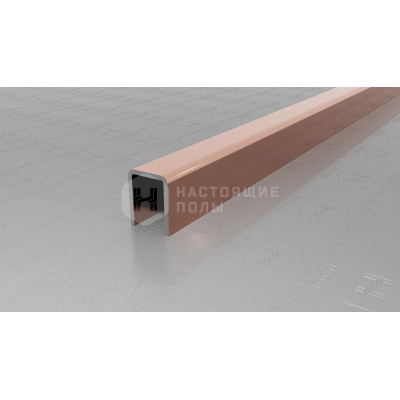Профиль П-образный Neexy PVS96-15 нержавеющая сталь розовый зеркальный, 2700*10*8 мм