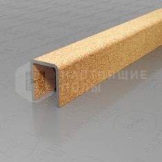 PVS96-16 нержавеющая сталь песок матовый, 2700*10*8 мм