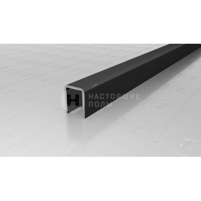 Профиль П-образный Neexy PVS96-18 нержавеющая сталь черный браш блестящий, 2700*10*8 мм